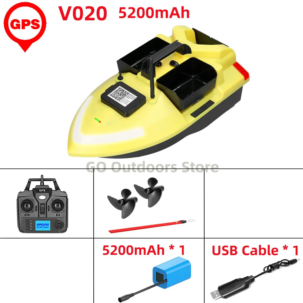 V020 GPS Fishing Bait Boat – Tackle Outdoor